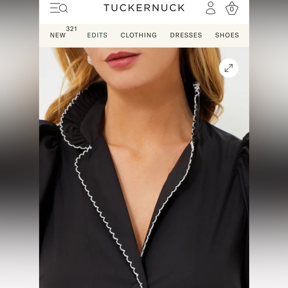 Black midi dress by Tuckernuck - Picture 6 of 12